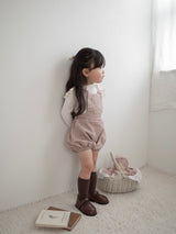 Pumpkin Suspender Pants