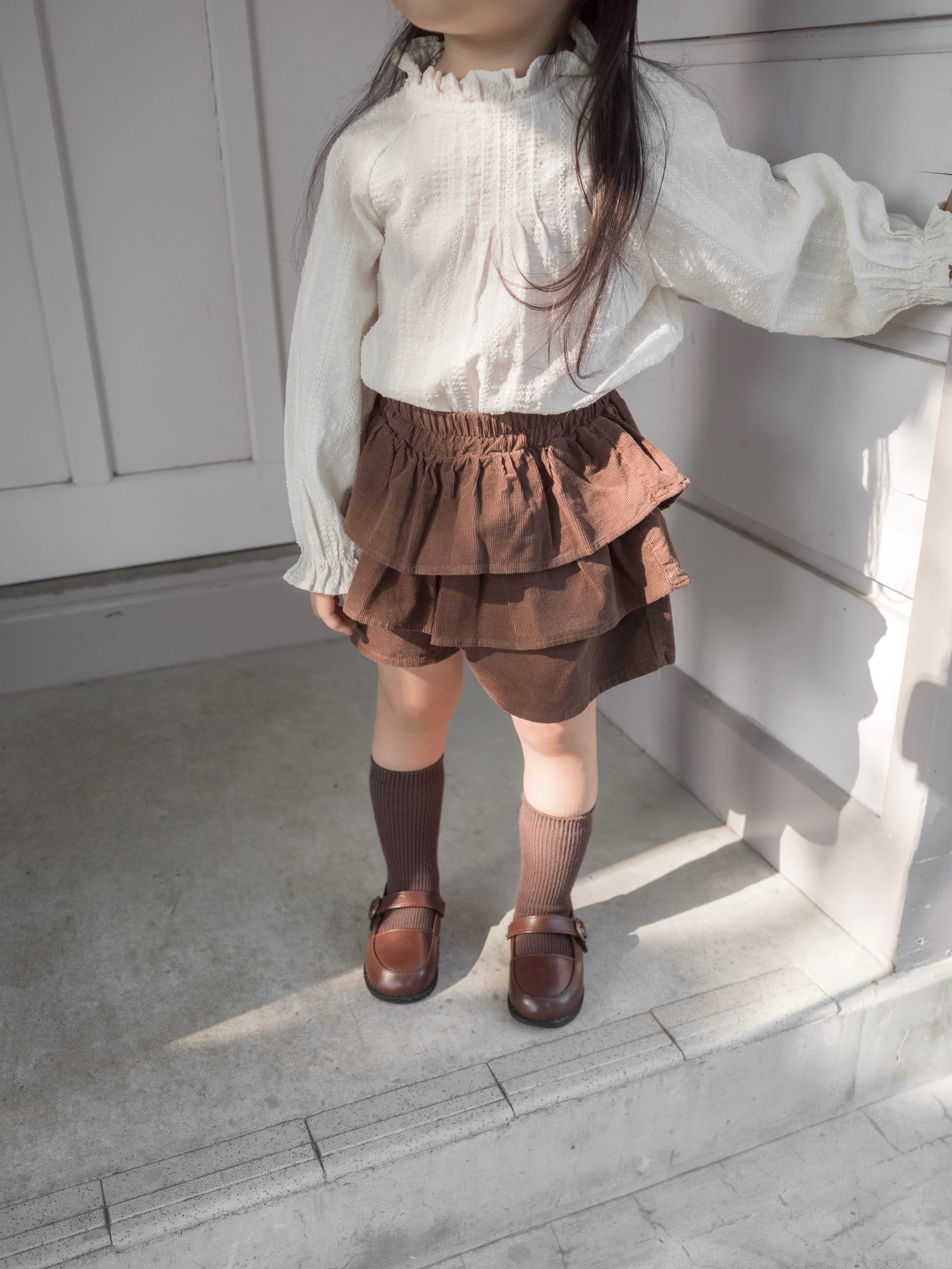 Flora tuck blouse