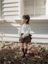 Flora tuck blouse
