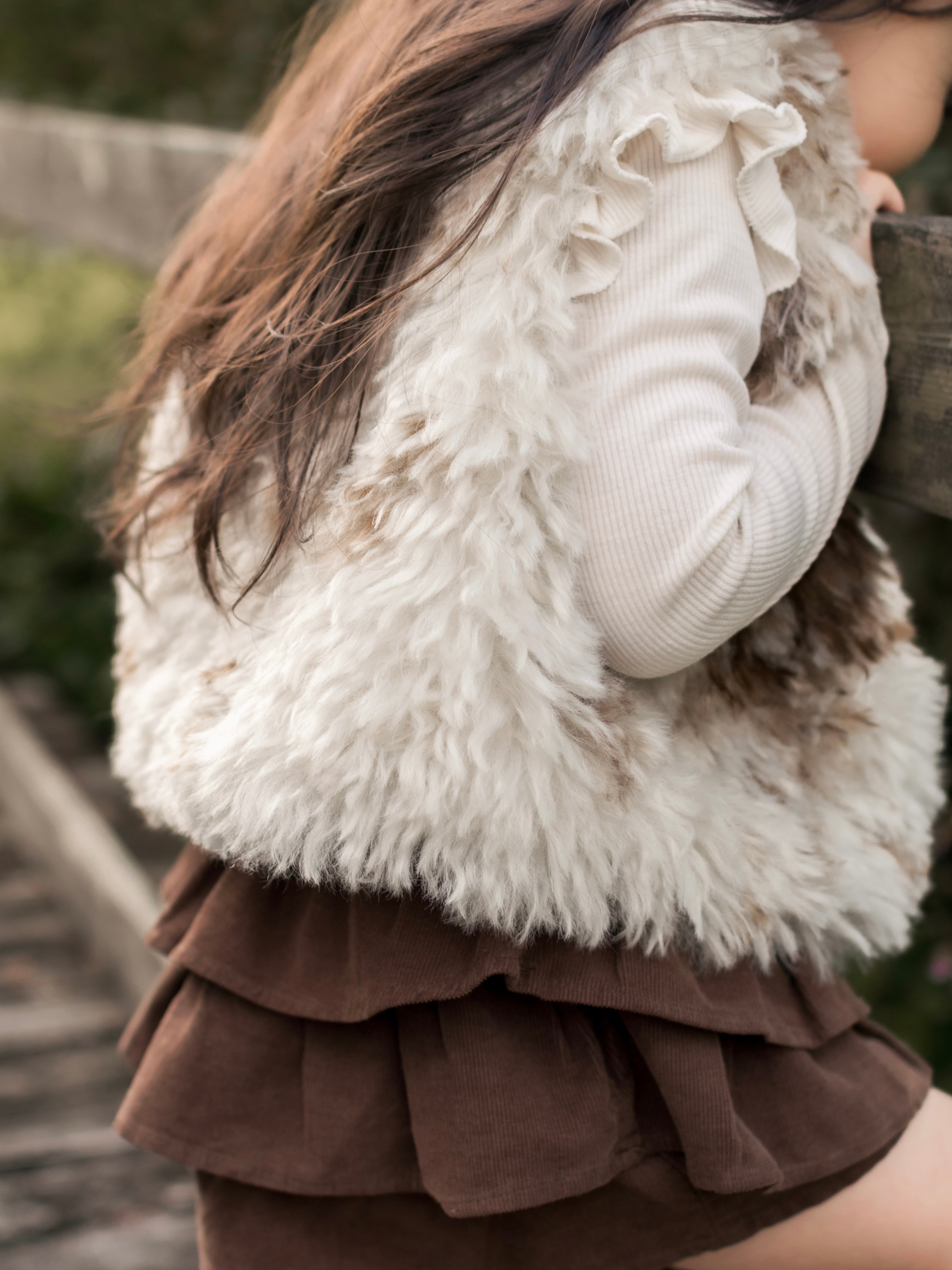 Mofmof fur vest
