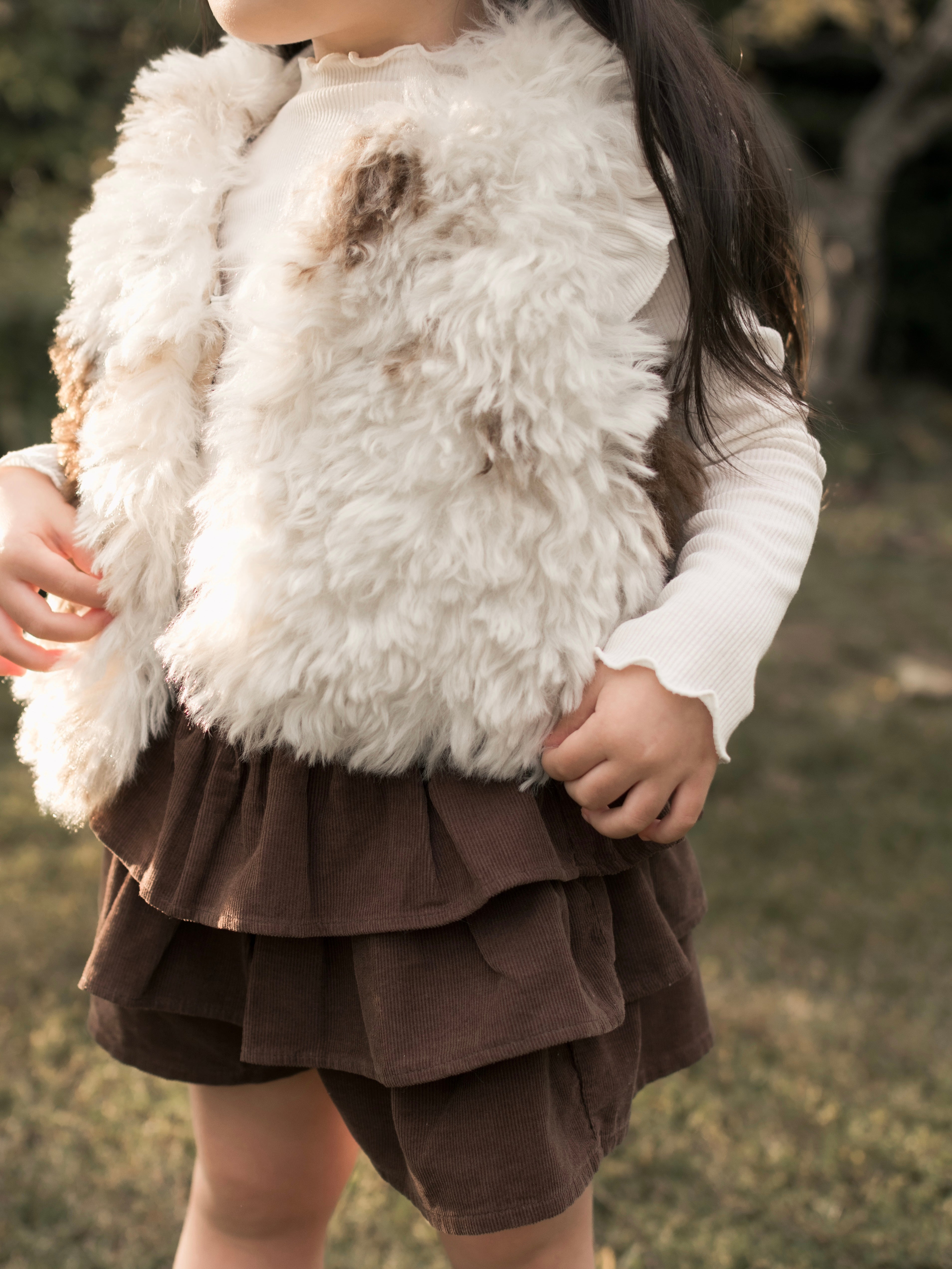 Mofmof fur vest