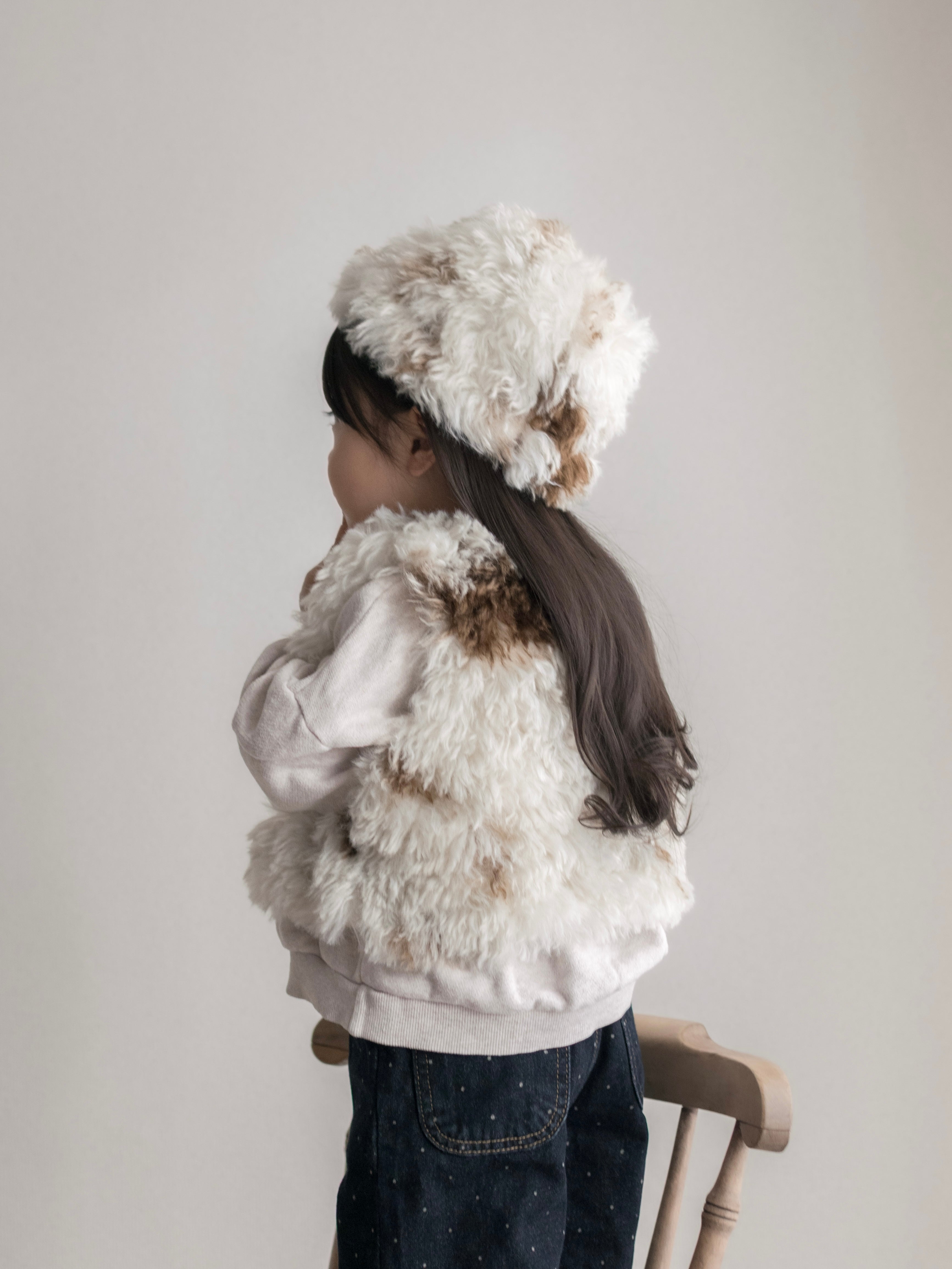 Mofmof fur vest