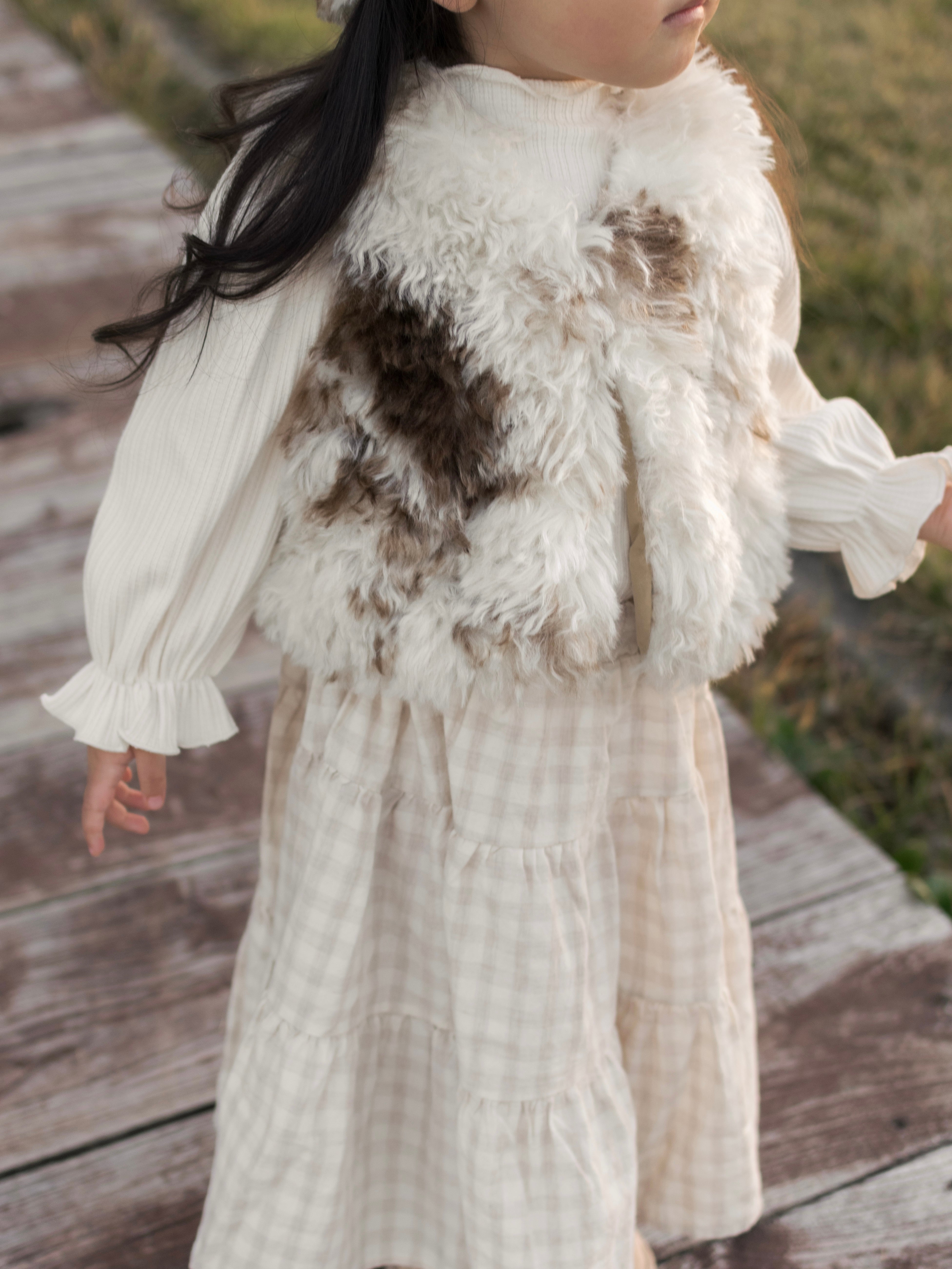 Mofmof fur vest