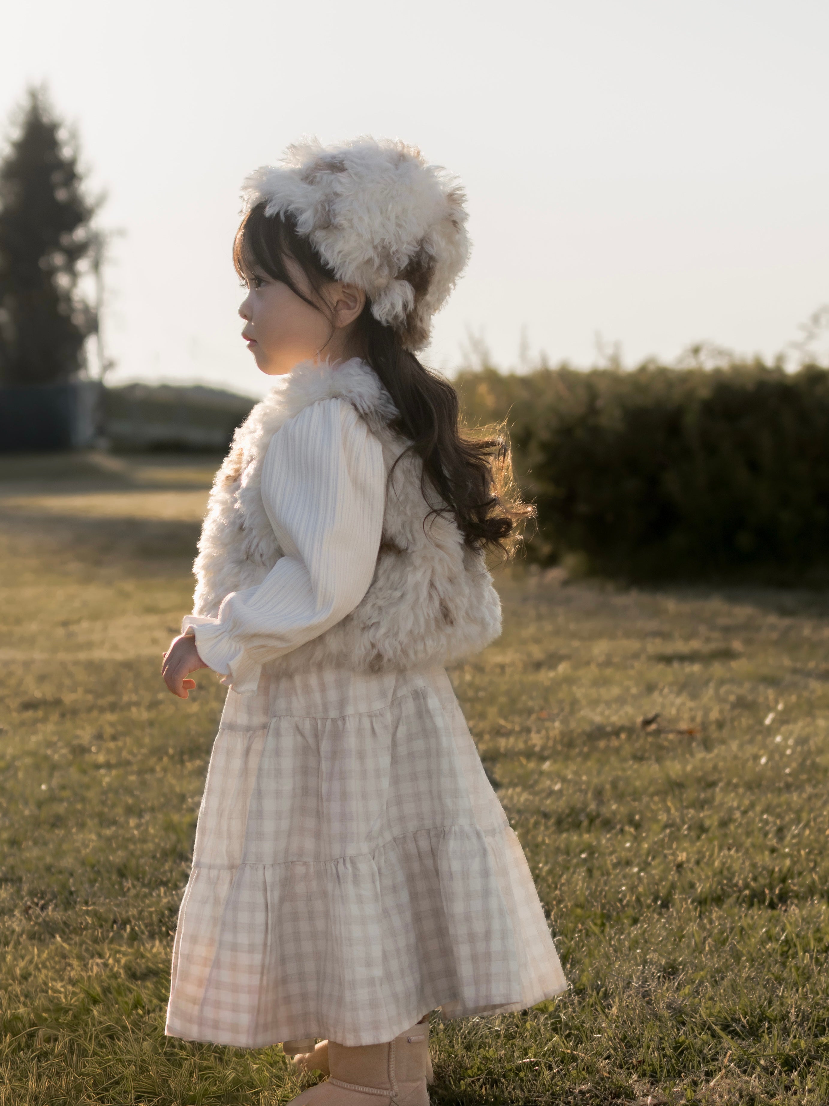 Mofmof fur vest