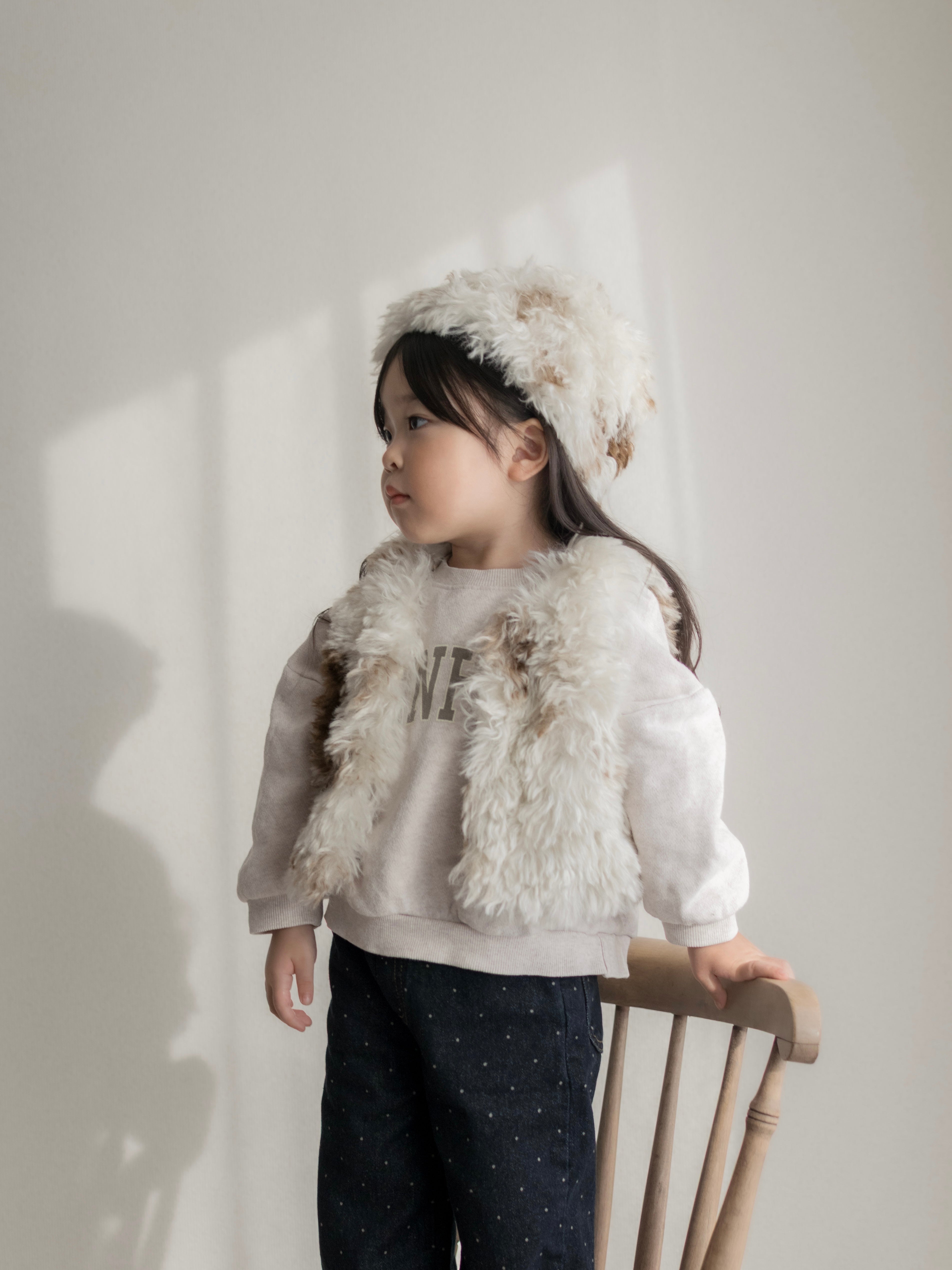 Mofmof fur vest
