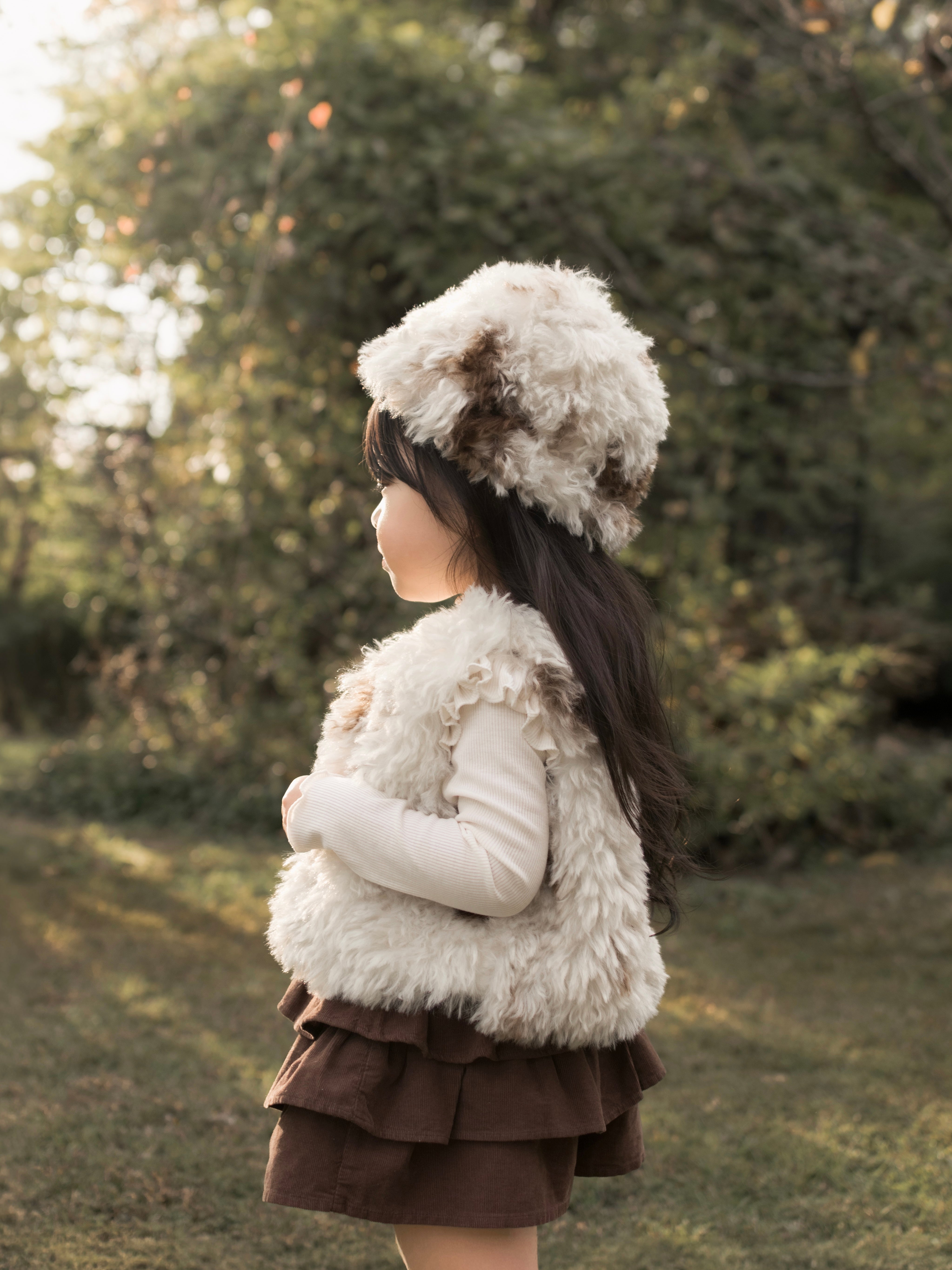 Mofmof fur vest