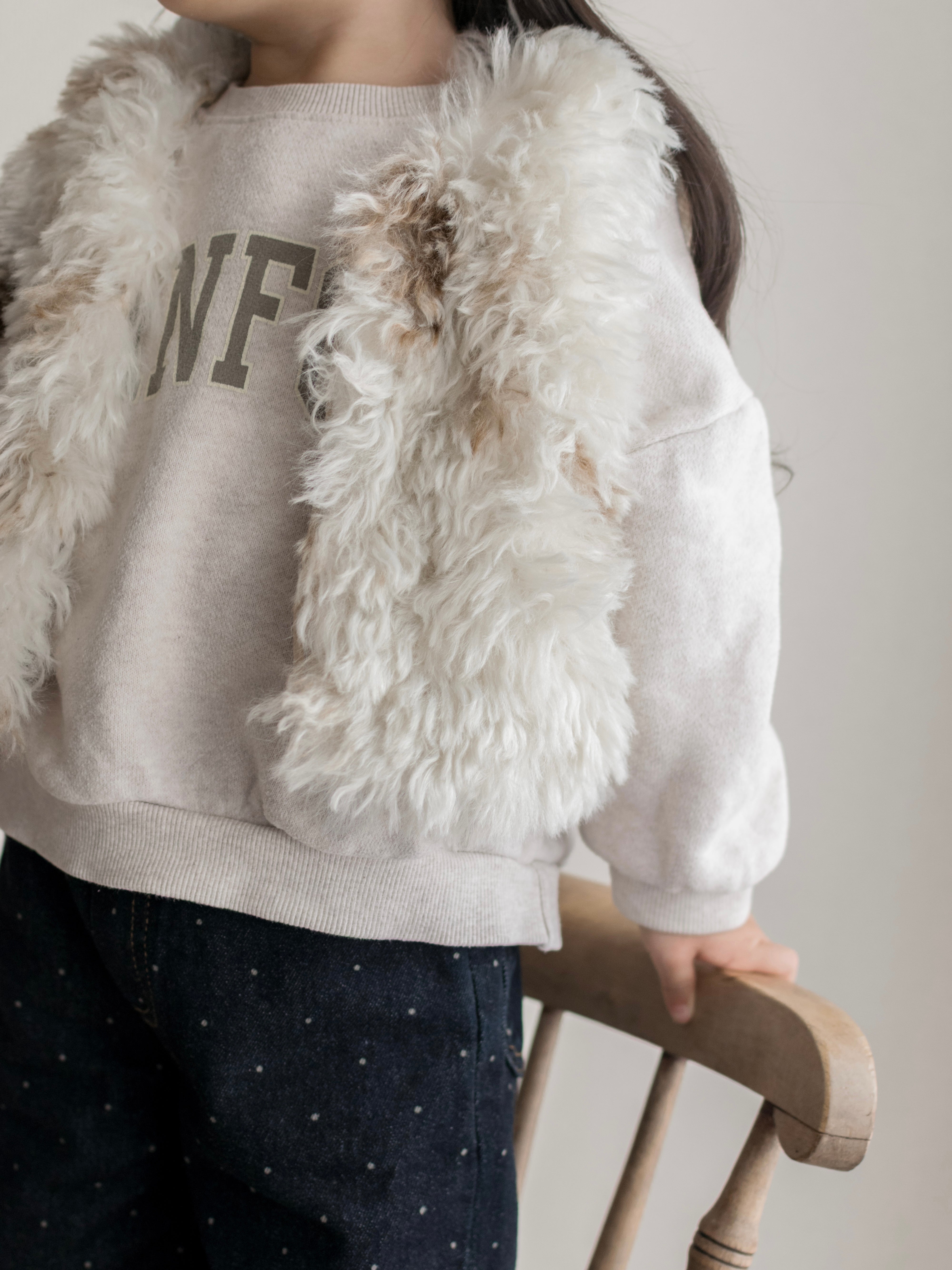 Mofmof fur vest