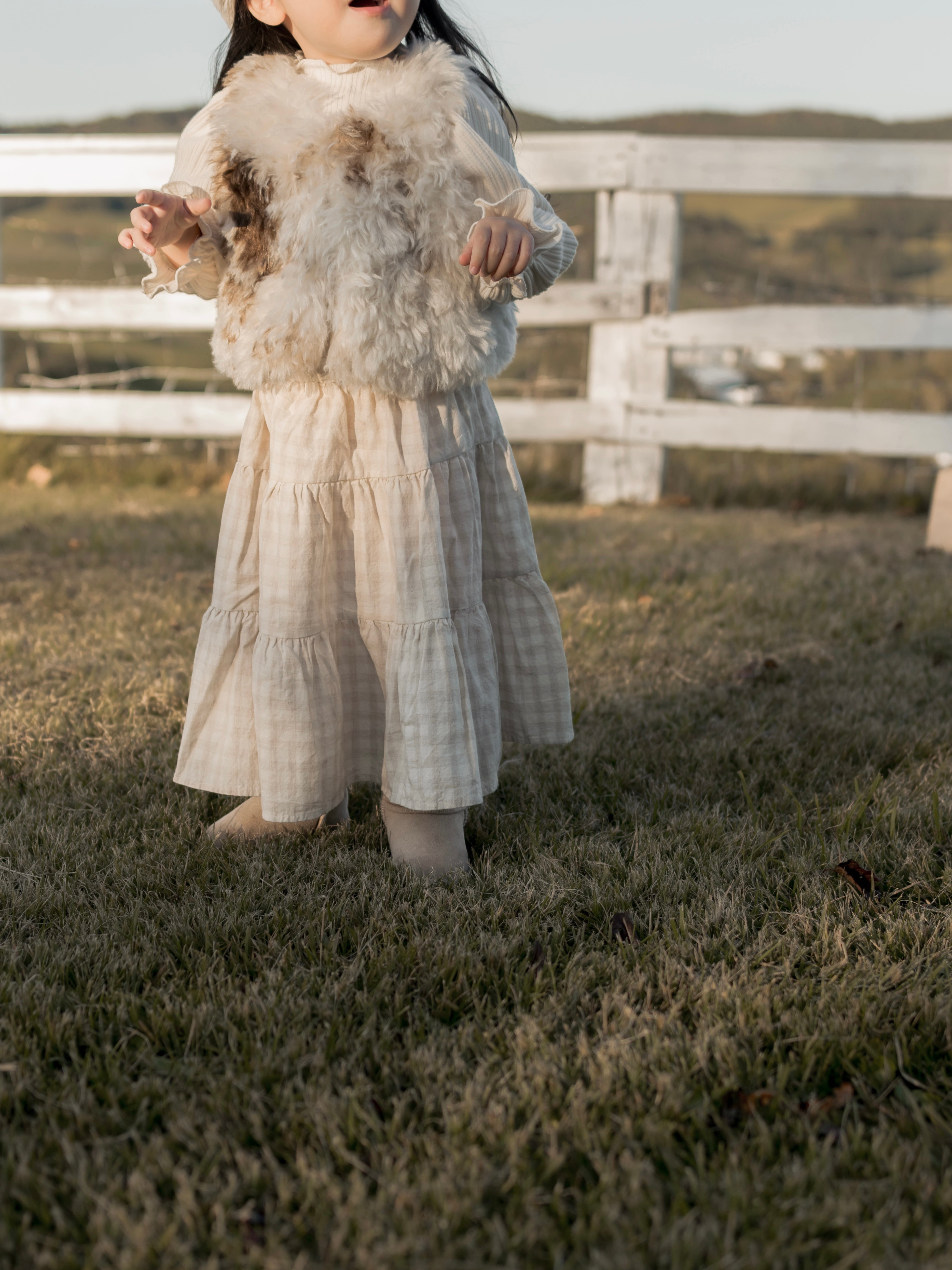 Mofmof fur vest