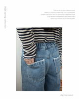 Laura lace denim pants