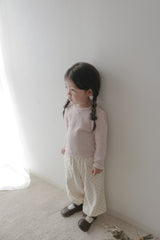 Mable ribbon lace tee