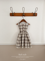 Miserable check one-piece