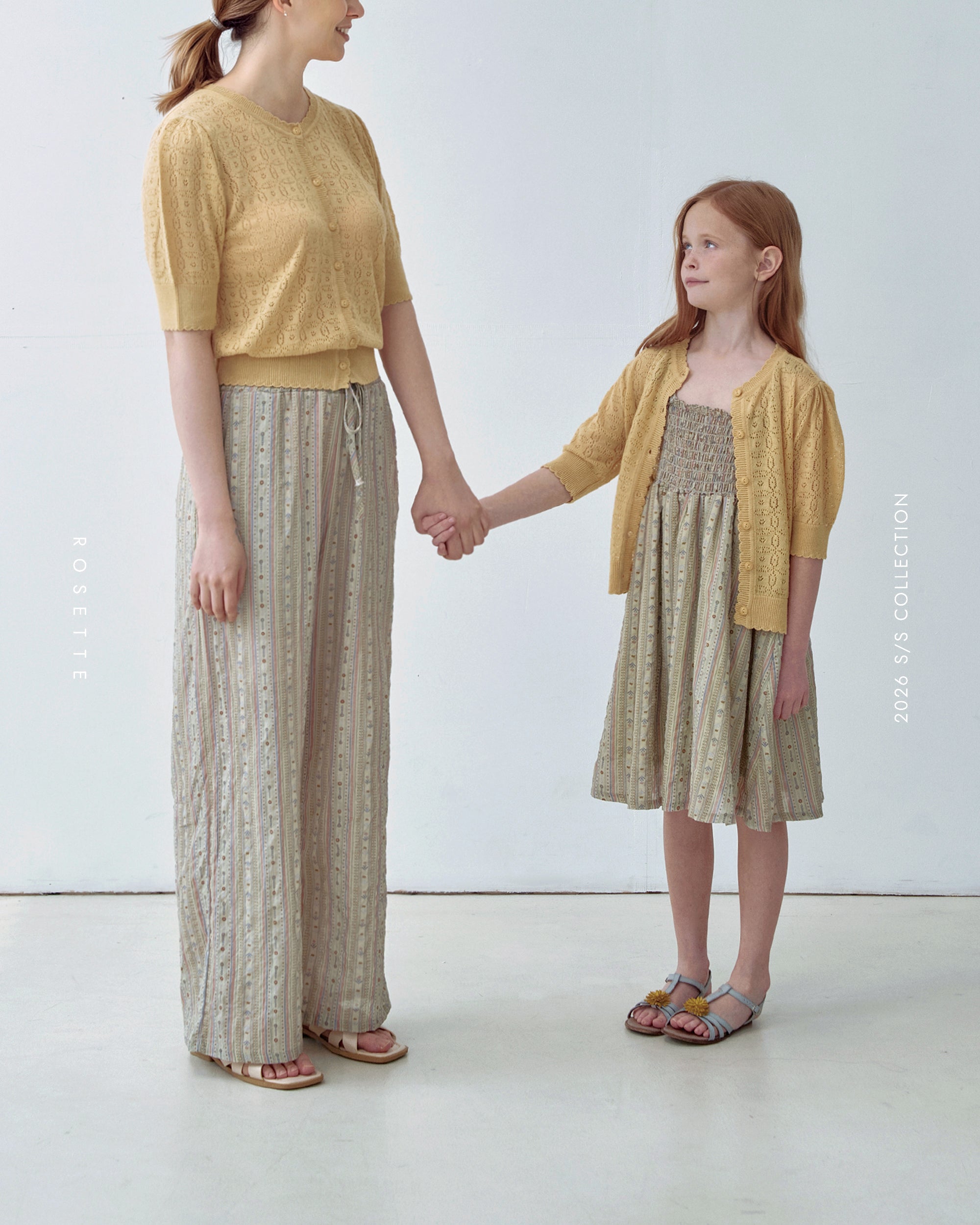 ［ROSETTE］Foret pants (mom)