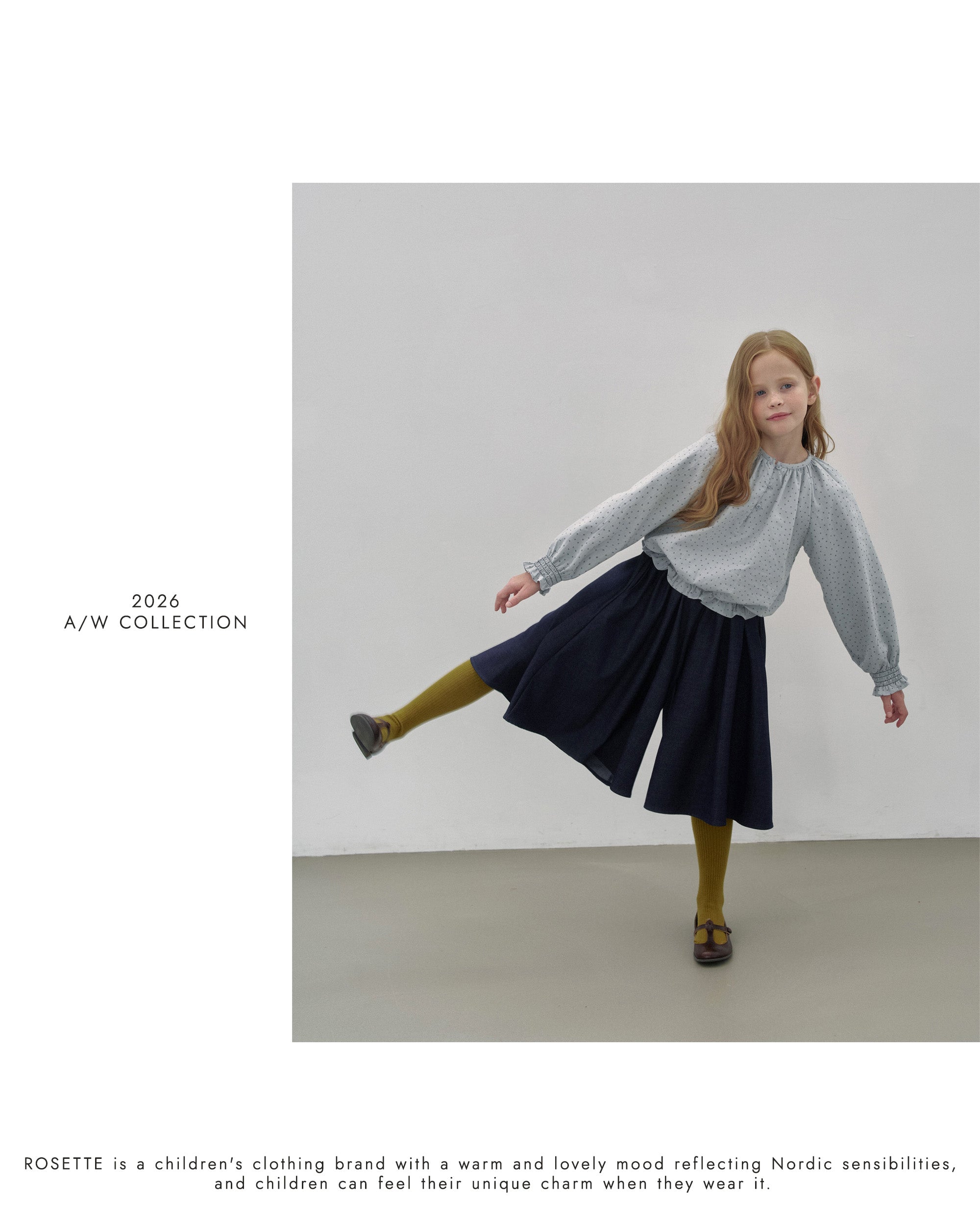 ［ROSETTE］Preppy pants