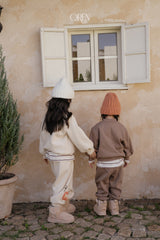 [OREN] Romi garden brushed sweatshirt set