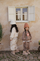 [OREN] Romi garden brushed sweatshirt set