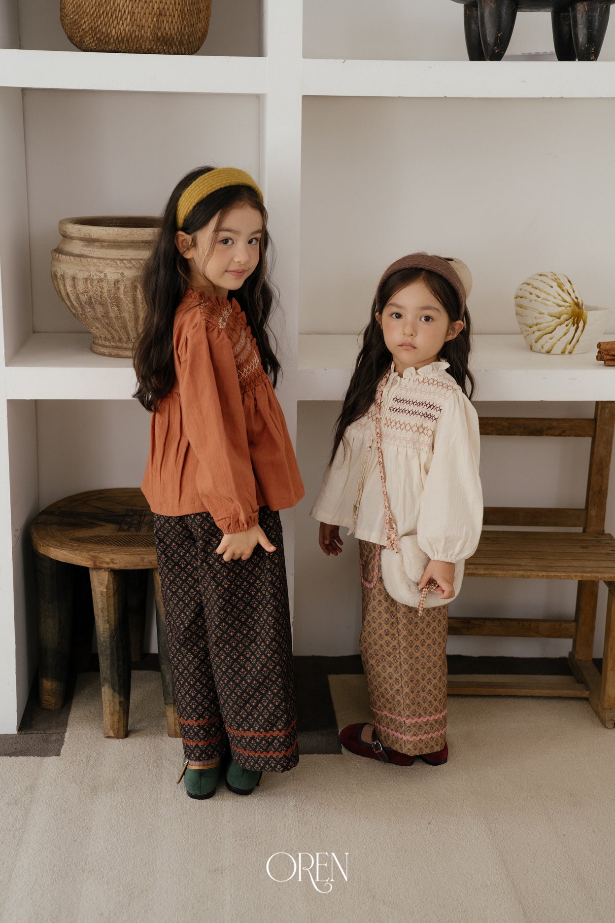 [OREN] Merci smock blouse