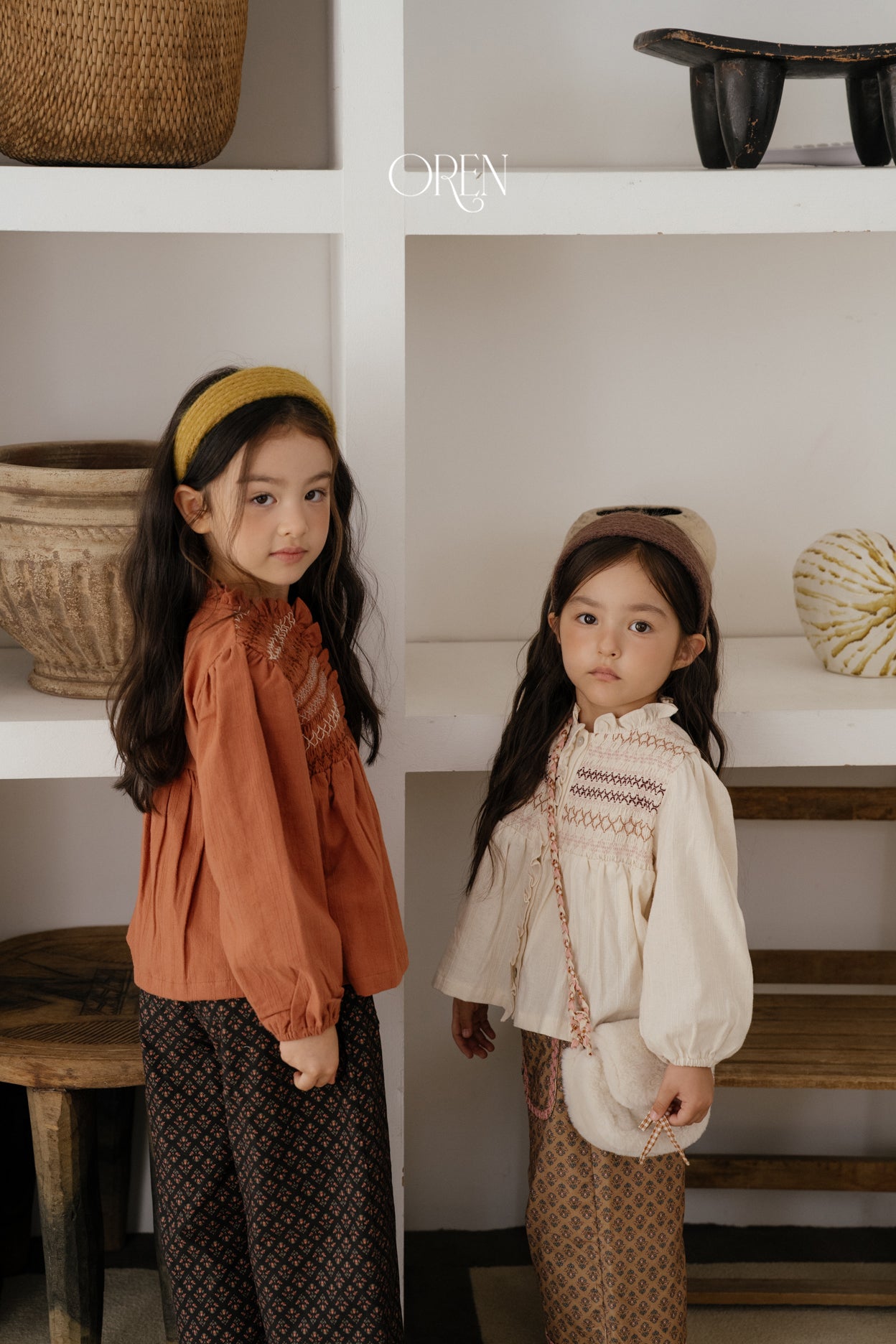 [OREN] Merci smock blouse