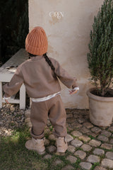 [OREN] Romi garden brushed sweatshirt set