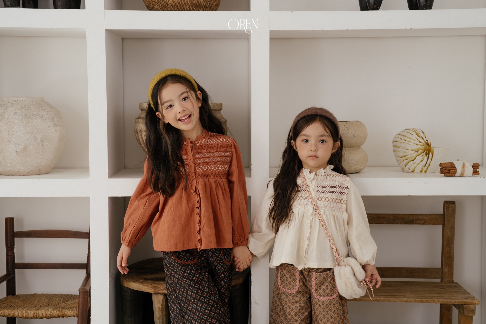[OREN] Merci smock blouse