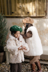 [OREN] Berni toggle fur jacket