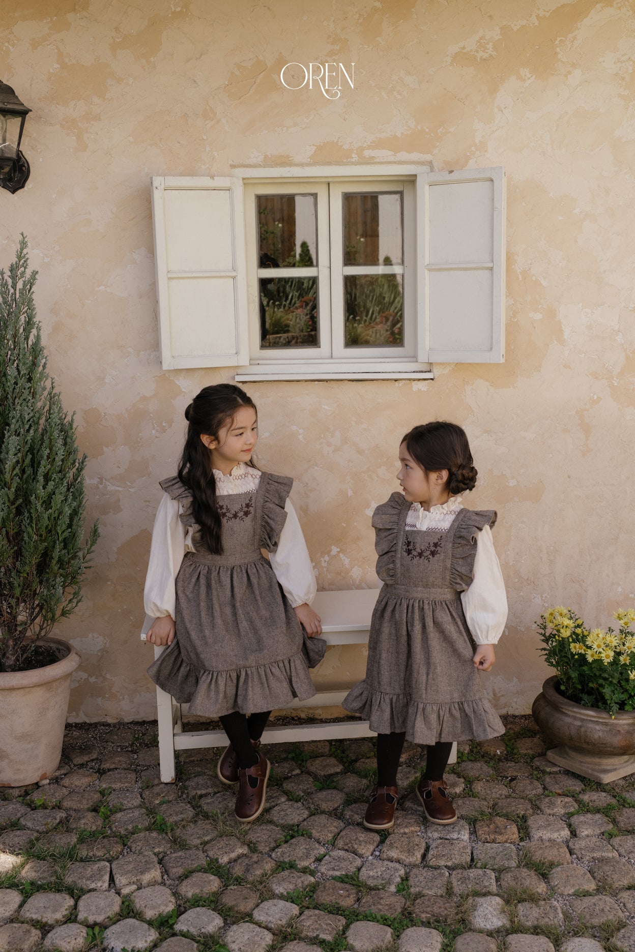 [OREN] Solen suspender dress
