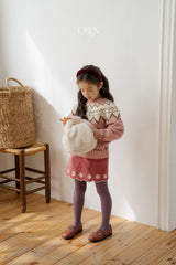 [OREN] Bella embroidery culotte pants