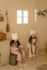 [OREN] Ambre stripe muffler(kids&adult)