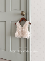 *Noeul.made* Chaton fluffy vest (baby & kids)