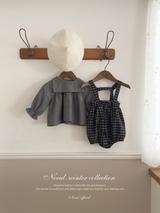 Naive check suspender bloomer