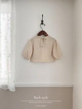 Balloon ribbon blouse (baby)