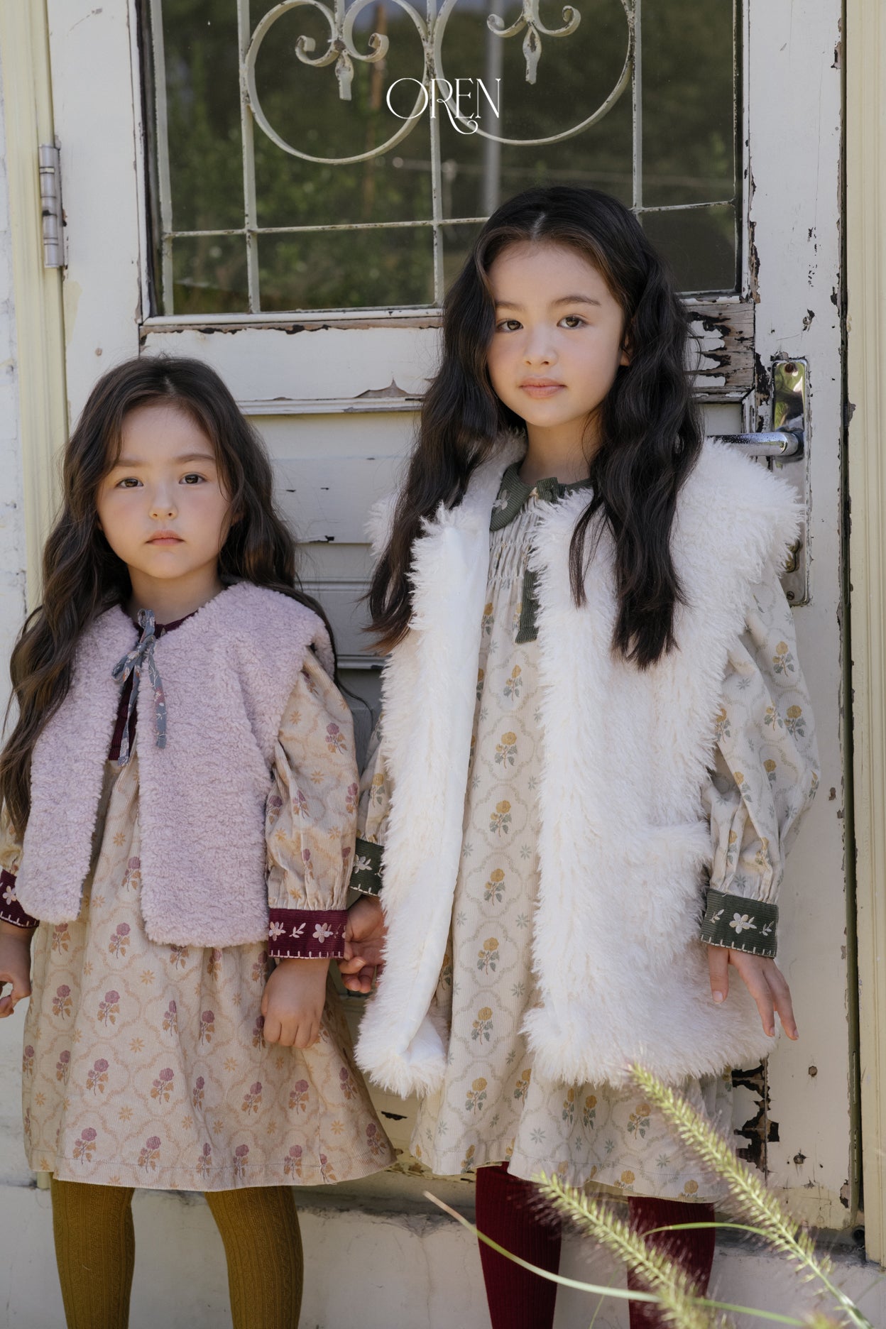 [OREN] Shirley sherpa fur vest