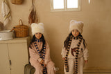[OREN] Ambre stripe muffler(kids&adult)