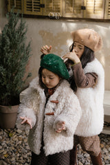 [OREN] Berni toggle fur jacket