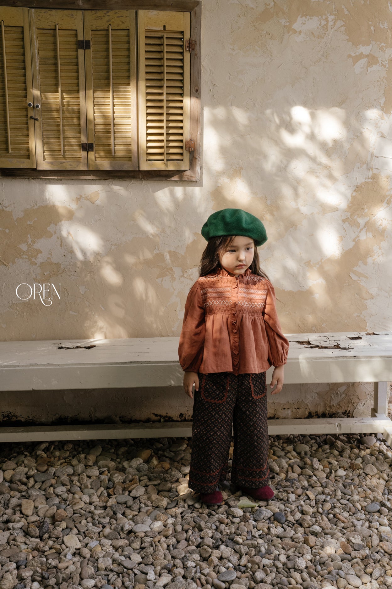 [OREN] Mareyu jabara padded pants(1oz)