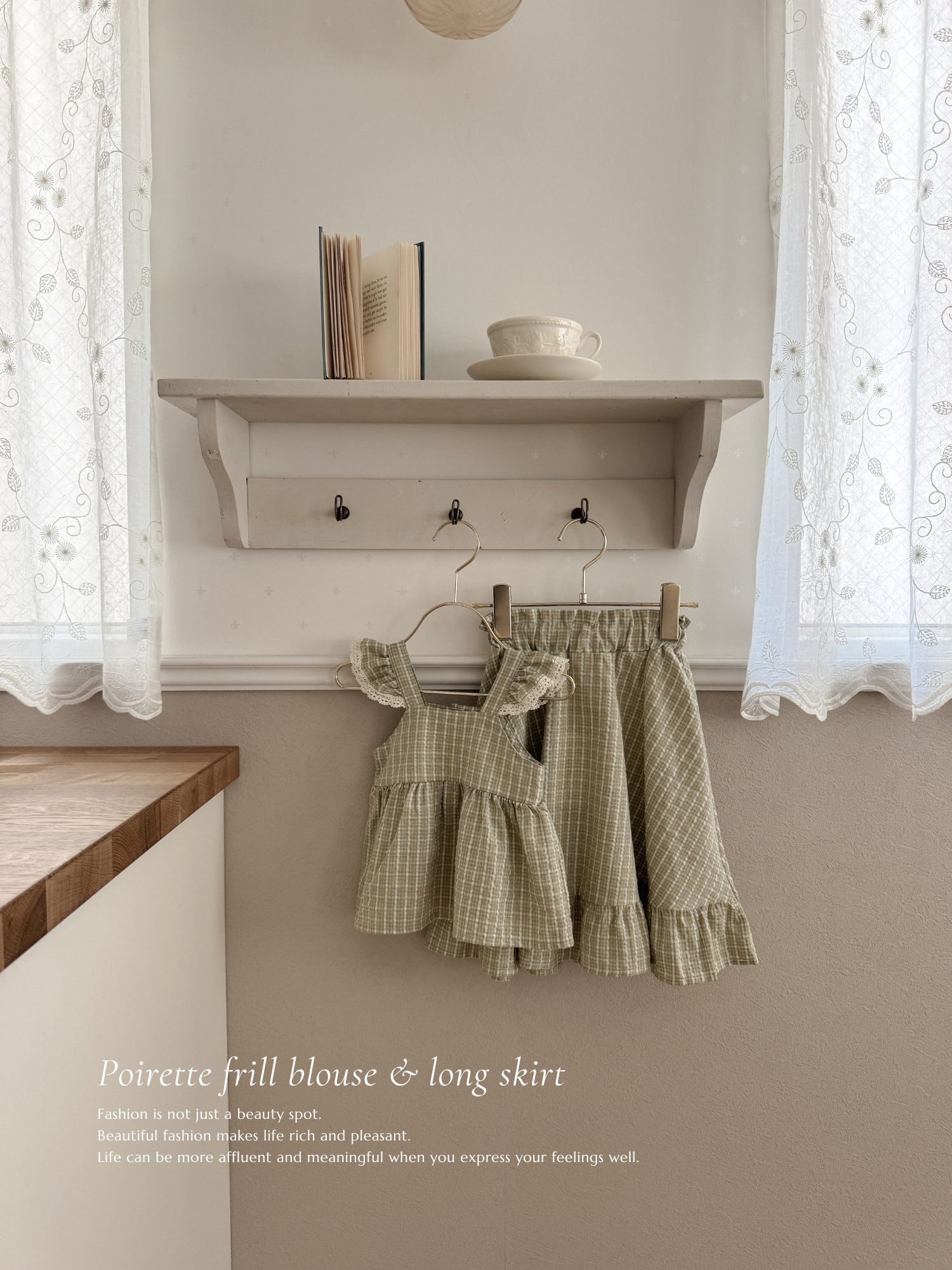 Poirette frill blouse