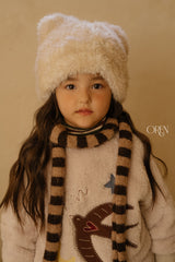 [OREN] Ambre stripe muffler(kids&adult)
