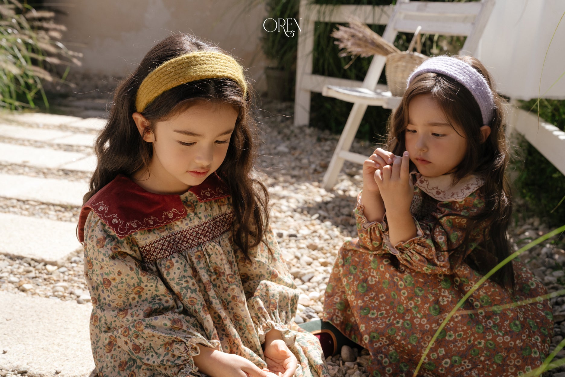 [OREN] Bonjour square collar dress