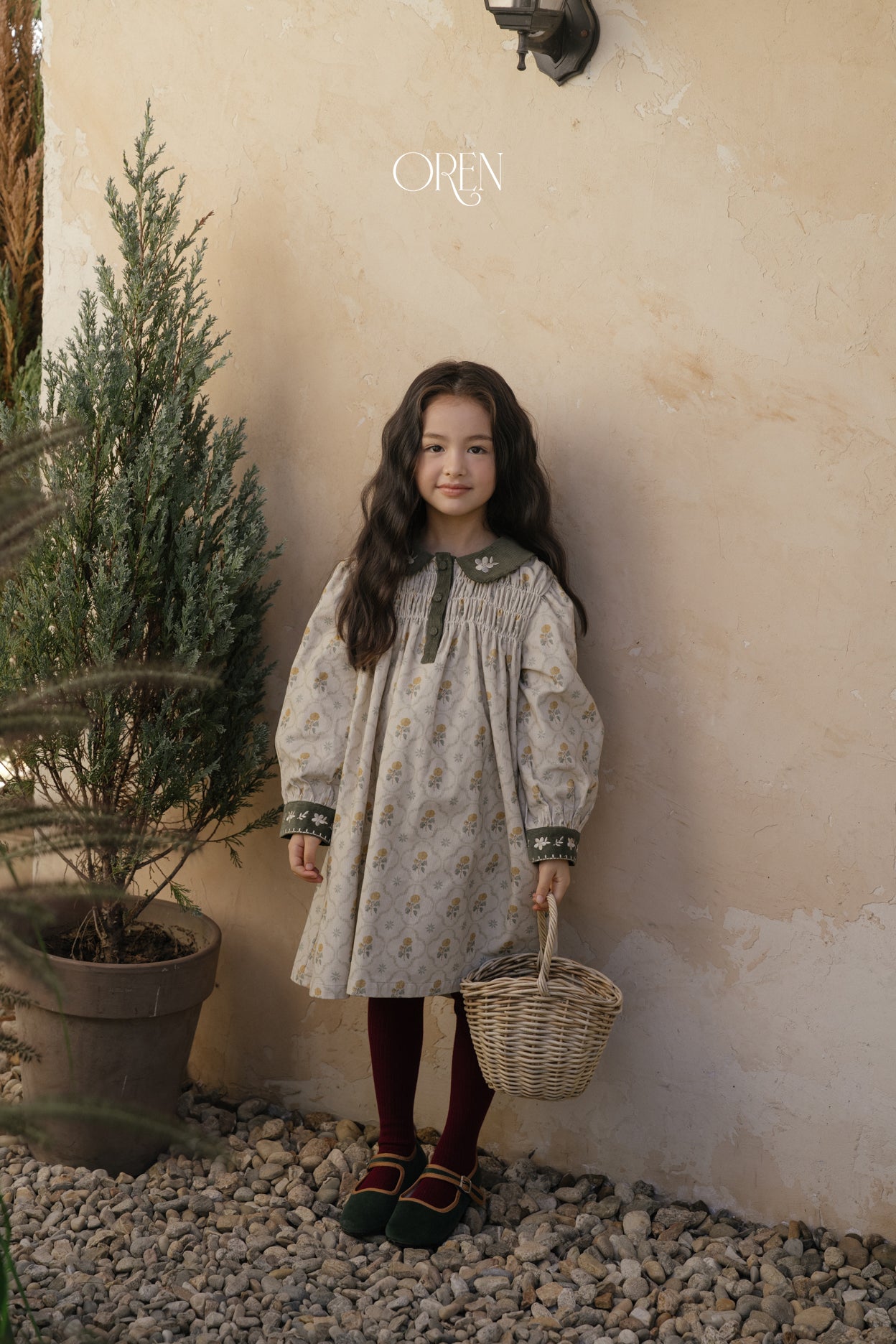 [OREN] Camila contrast dress