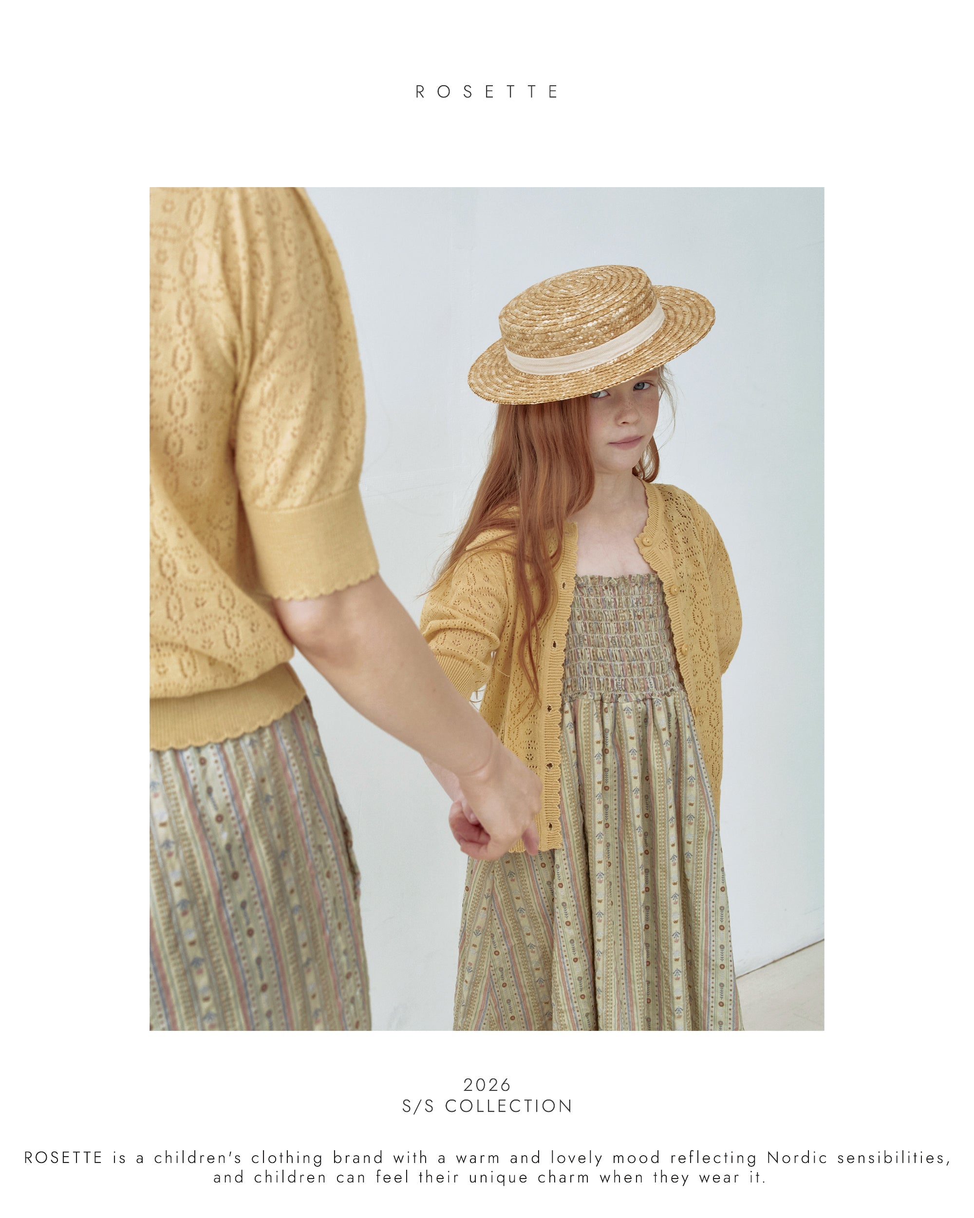 ［ROSETTE］Foret pants (mom)