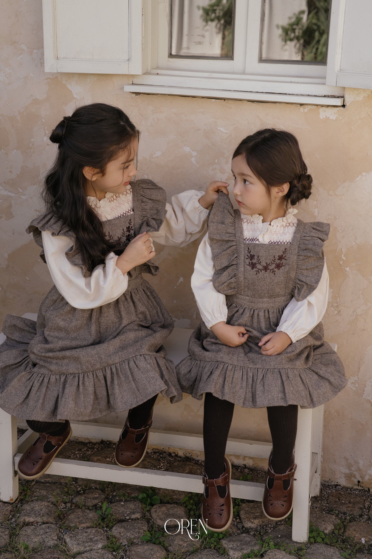 [OREN] Solen suspender dress
