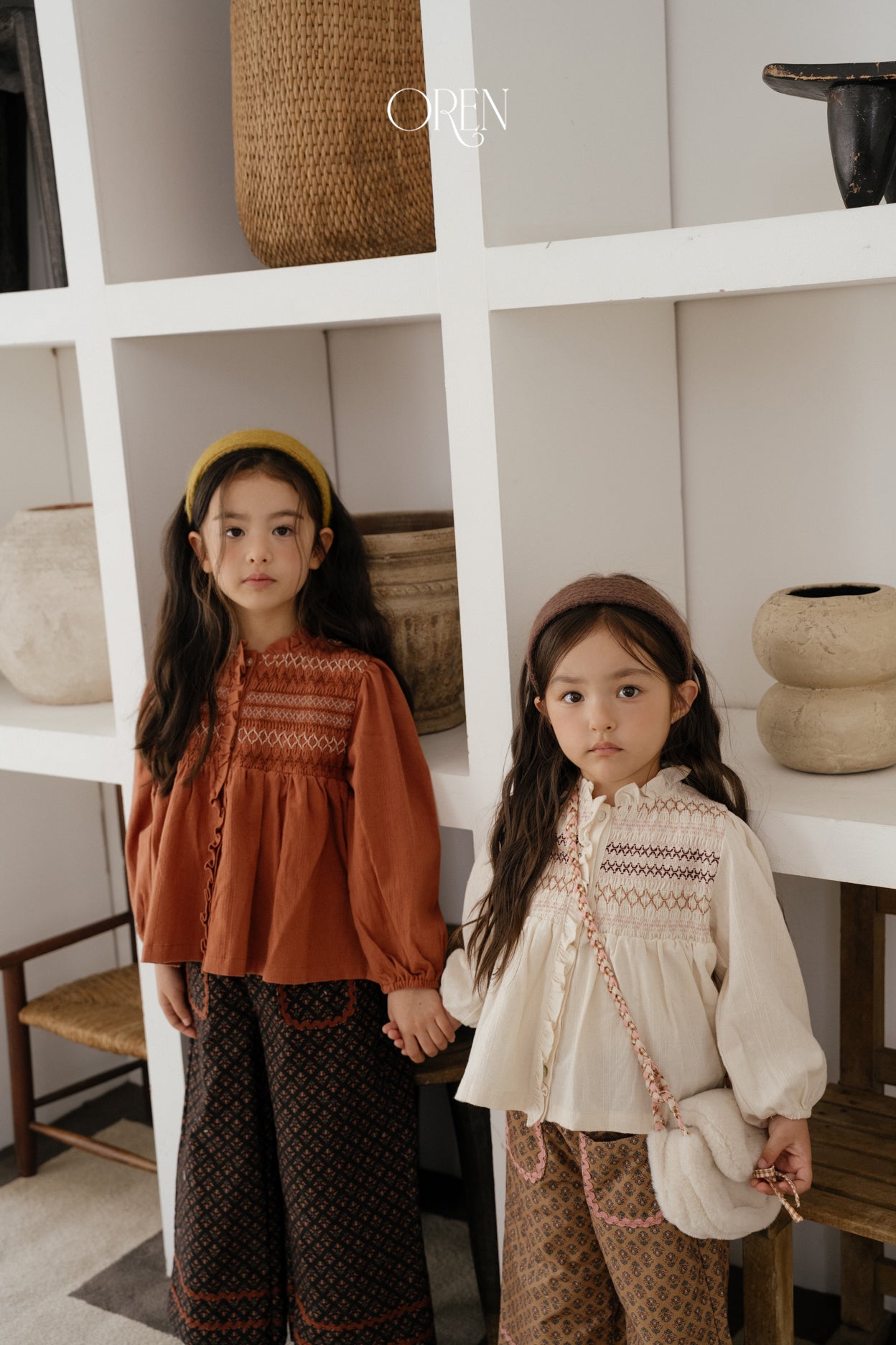 [OREN] Merci smock blouse