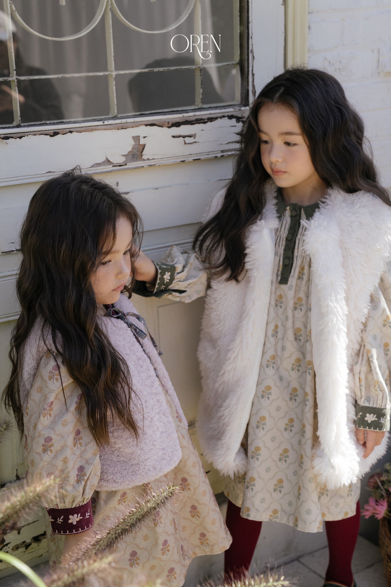 [OREN] Shirley sherpa fur vest