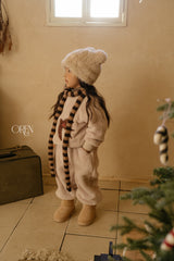[OREN] Ambre stripe muffler(kids&adult)