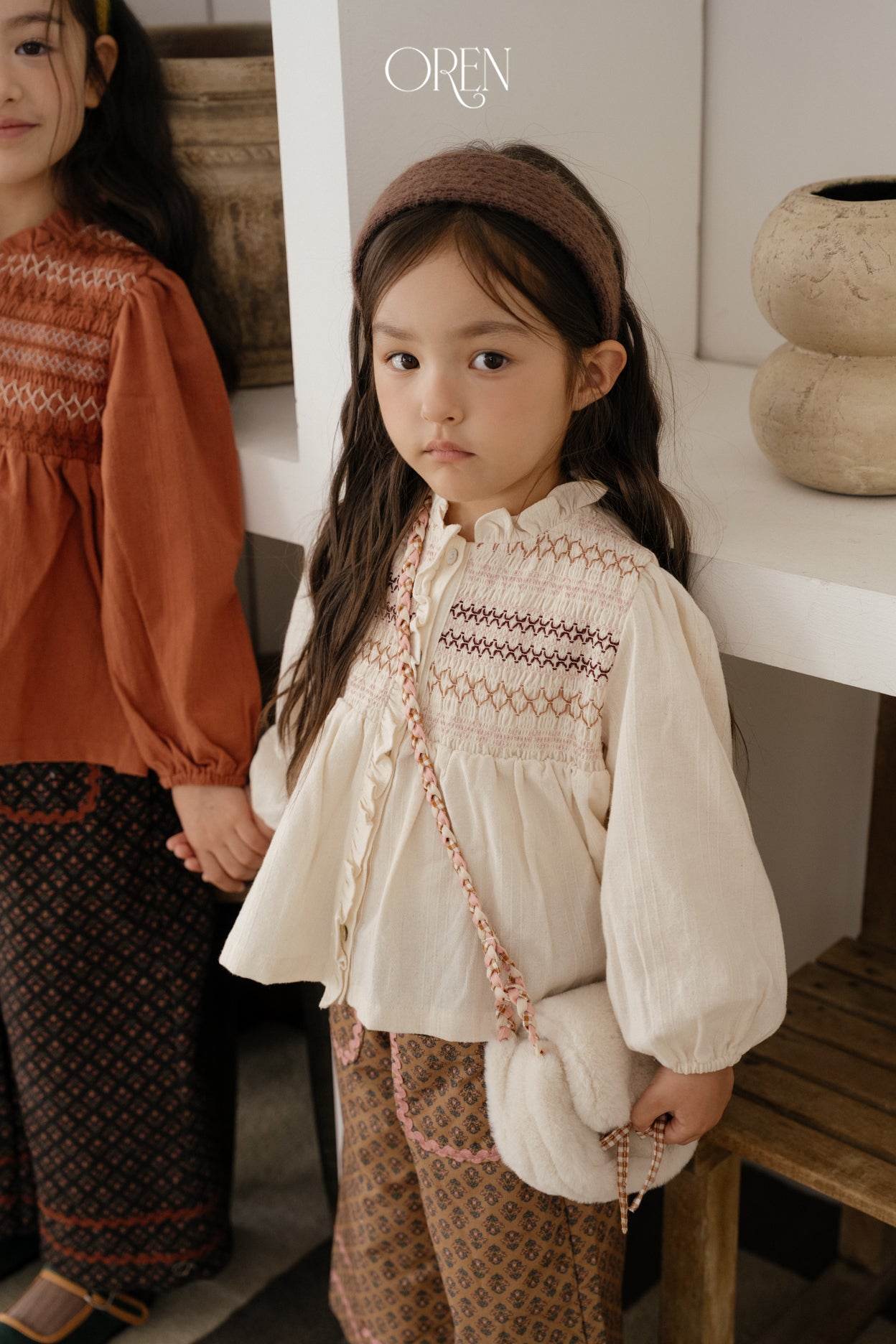 [OREN] Merci smock blouse