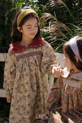 [OREN] Bonjour square collar dress