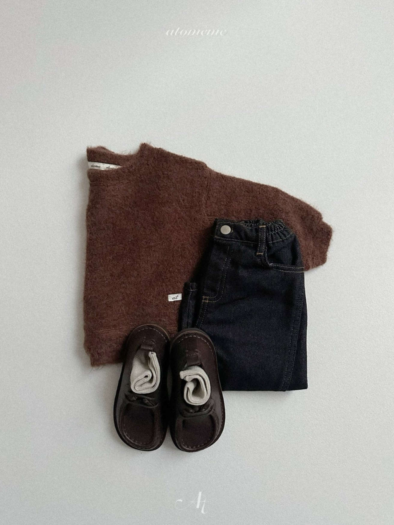 [atomeme] Knit Sweatshirt