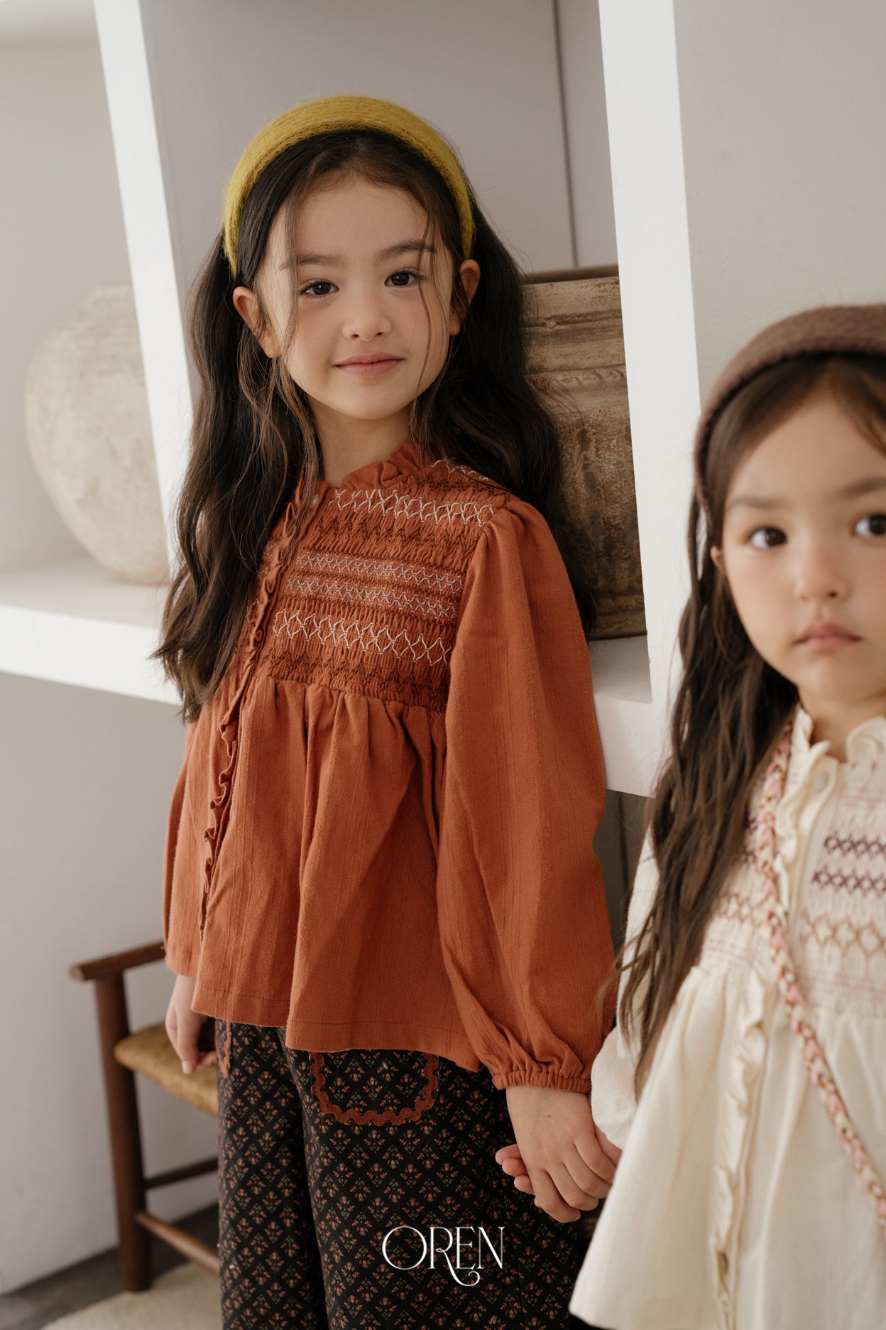 [OREN] Merci smock blouse