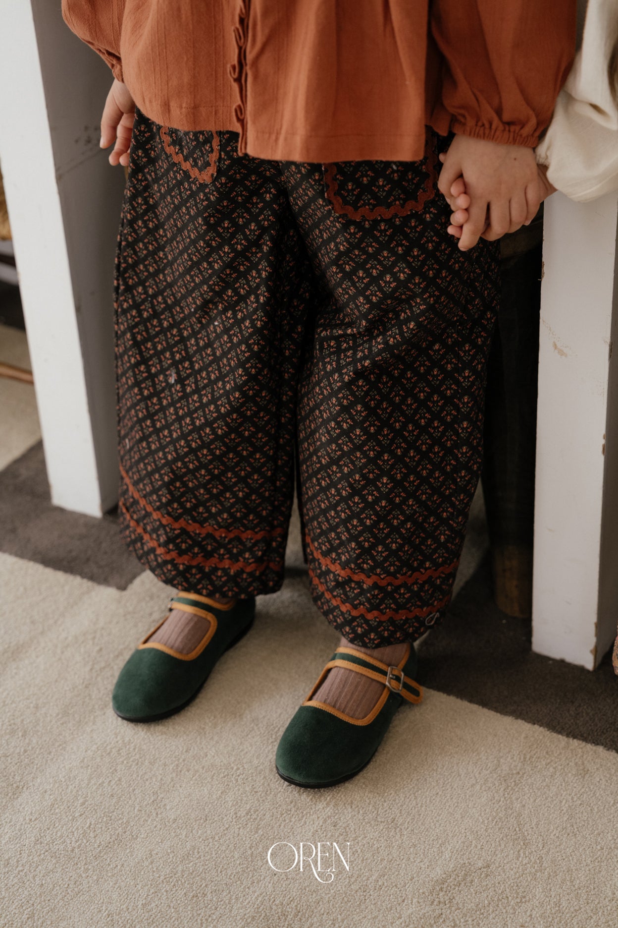 [OREN] Mareyu jabara padded pants(1oz)