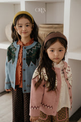 [OREN] Oslo reversible knit cardigan