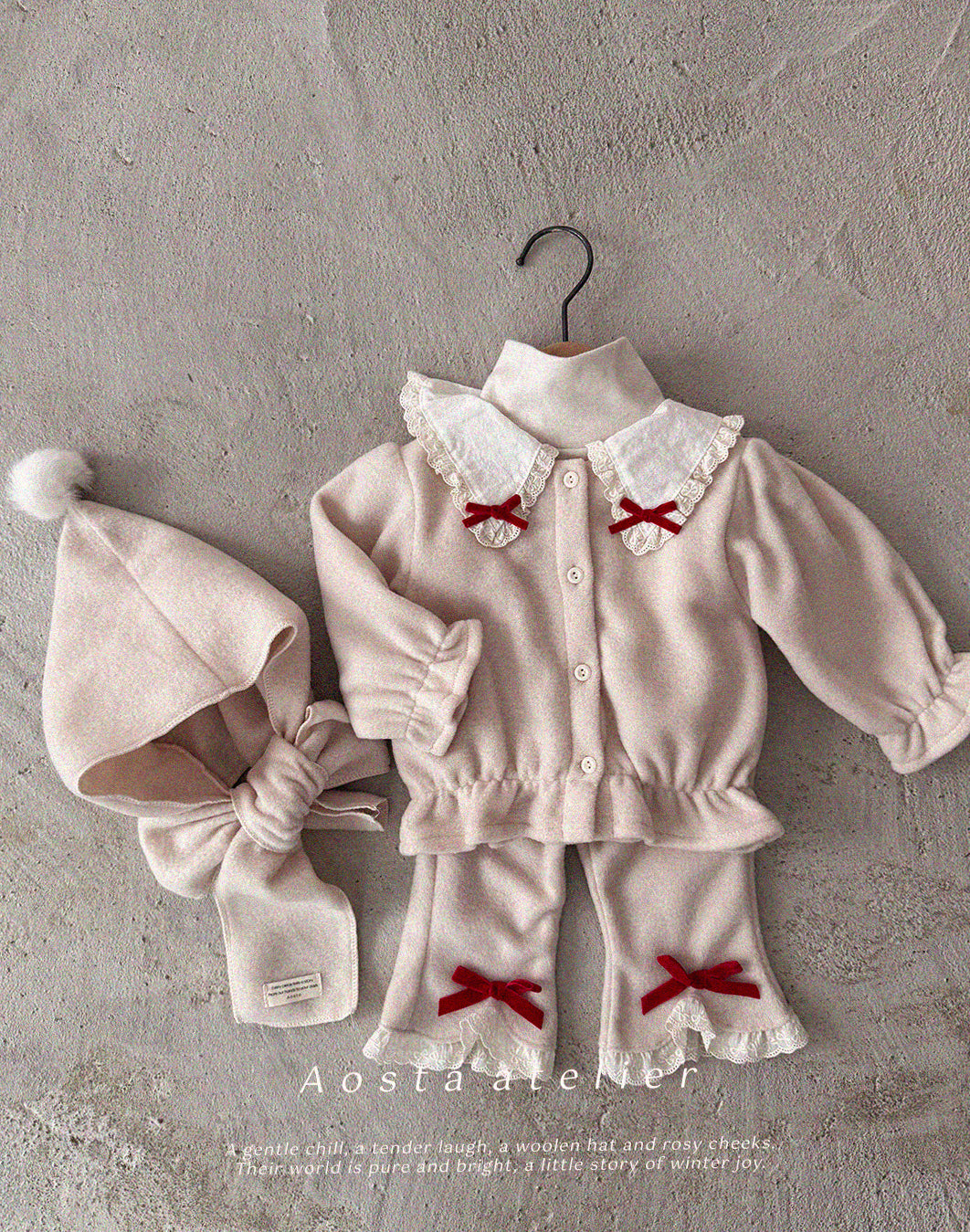 ［Aosta］Fake turtleneck